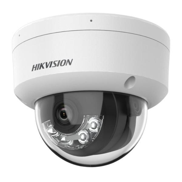 Camara De Seguridad Hikvision DS-2CD1163G2-LIUF(2.8MM)(O-STD) Smart Hybrid Light Ip 6MP. Dome. IP67&IK10. H.265+ Con Microfono Incorporado