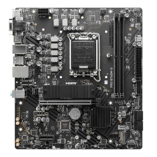Tarjeta Madre Msi Pro B760M-G Lga 1700 M-ATX DDR5