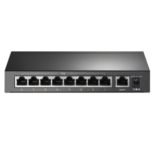 Switch Tp Link TL-SF1009P(UN) 8 Puertos RJ45 Poe+ / 1 Puerto Uplink 10/100 Mbps No Administrable