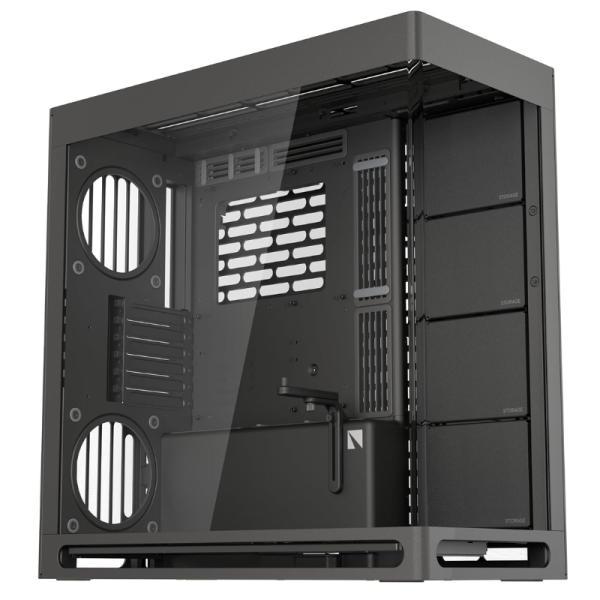 Case Gaming Havn Hs 420 Mid Tower Sin Ventilación Incluida Con Vidrio Panorámico Frontal Y Lateral