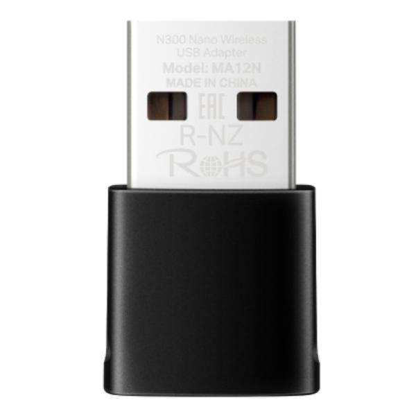 Adaptador USB WI-FI Mercusys MA12N(EU) N300 300 Mbps 2.4 Ghz