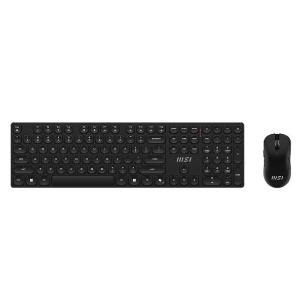 Teclado Y Mouse Msi Forge K210 W Combo Us Inalámbrico 2.4 Ghz Ingles