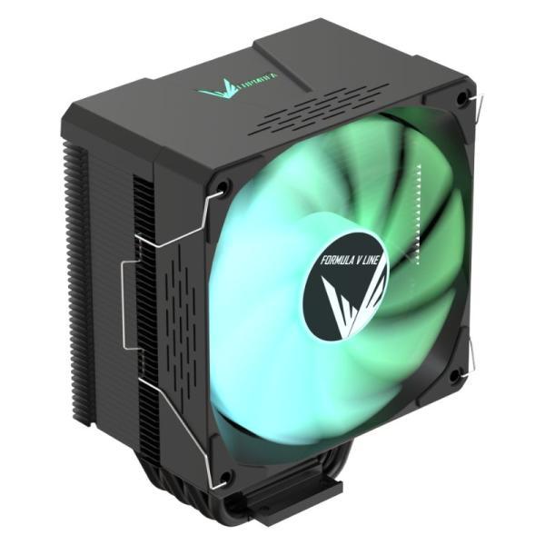 Enfriamiento De Aire Argb Formula V Line Ice Burg Ex Arpw 6P Bk LGA2066/AM5 1X120MM 4 Pin Pwm