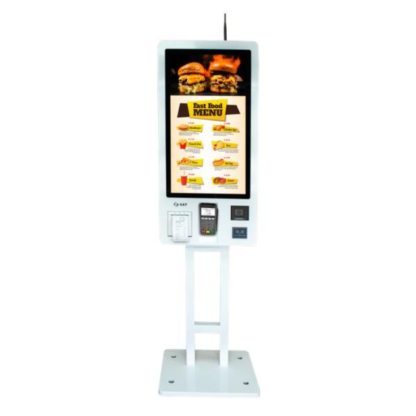 Kiosco Transaccional Punto De Venta Sat America KT32AC Core I5 11VA Gen 8G/128GB P32