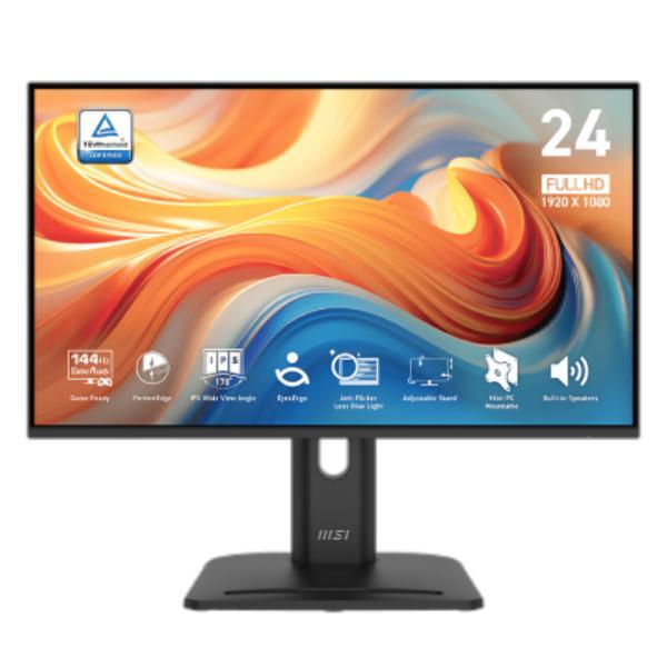 Monitor Msi Pro MP245PG E14 24 Pulg Plana 1080P 144HZ Ips Freesync HDMI / Displayport / Vga