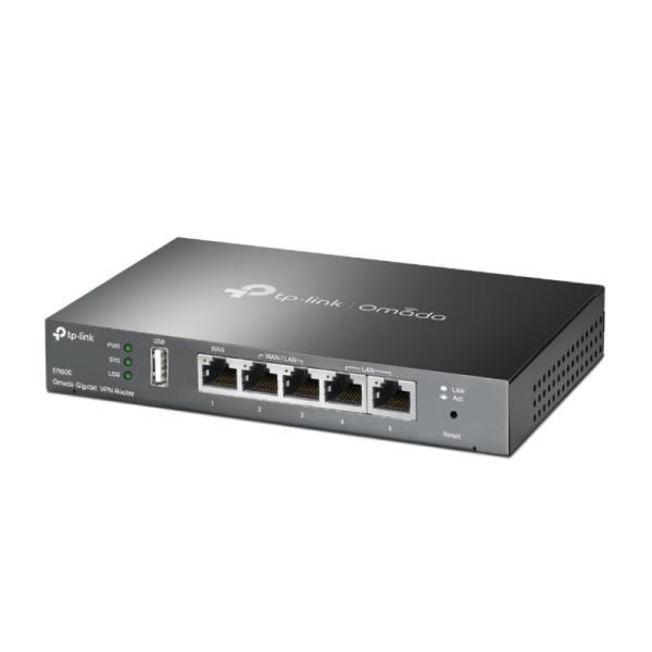 Router Tp Link ER605(UN) Omada Vpn Gigabit Multi Wan Puertos Wan / Lan WAN/LAN