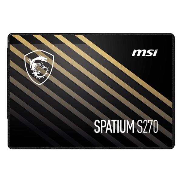 Hd Interno Solido 960GB Msi Spatium S270 2.5 Pulg Sata Iii 500MB/S / 450MB/S