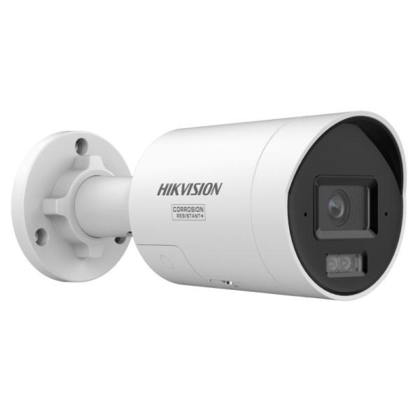 Camara Mini Bullet Hikvision DS-2CD2047G3-LI2UY/SL(2.8MM)(O-STD) (e) 4MP Smart Hybrid Colorvu 3.0 Lente Focal Fijo 40M Ir IP67