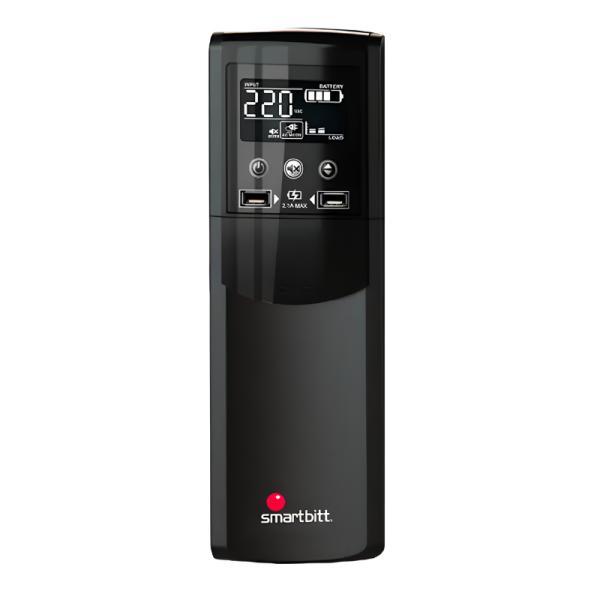 Ups Smartbitt SBNB1500P 1500VA 900W Ups USB RJ45