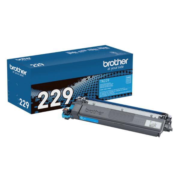 Toner Brother TN229C Rendimiento Estandar Hasta 1.200 Paginas