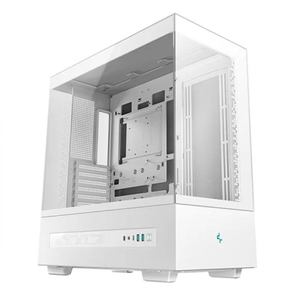 Case Deepcool CH690 Digital Wh Mid Tower Sin Ventilación Incluida Con Vidrio Lateral