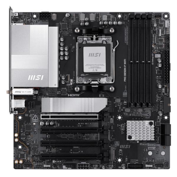 Tarjeta Madre Msi Pro B850M-P Wifi AM5 Micro Atx DDR5 Wifi 7 / 5G Lan