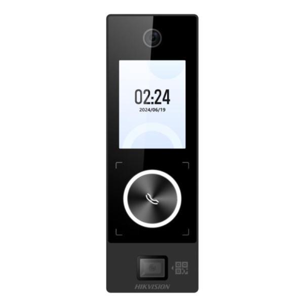 Control De Acceso Reconocimiento Facial / Lector De Tarjeta Hikvision DS-K1T323MBWX-QRE1(O-STD) (e) Con Pantalla 2.4"