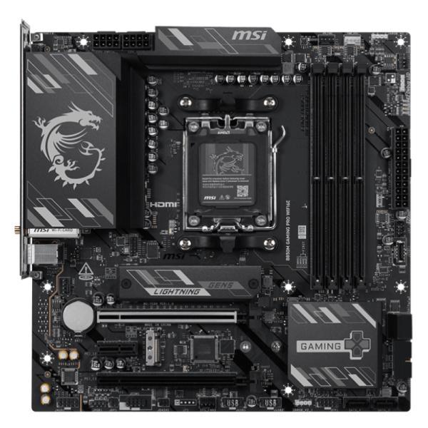Tarjeta Madre Msi B850M Gaming Pro WIFI6E AM5 Micro ATX-DDR5-WIFI 6E / Bluetooth 5.3 / 2.5G Lan
