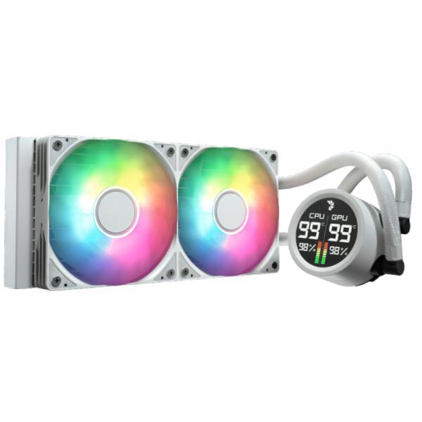Aerocool ABYSS L240R DIGI WHT – Enfriamiento líquido