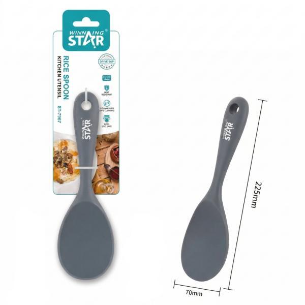 Cuchara Arrocera Winning Star ST-7567 Silicona / Nylon