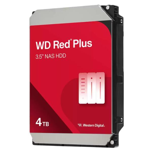 Hd Interno 4TB Western Digital Red Plus 3.5 Pulg Sata Iii 5400 Rpm