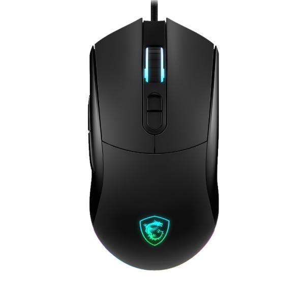 Mouse Gaming RGB Msi Forge GM320 Alámbrico USB 2.0 12800 Dpi