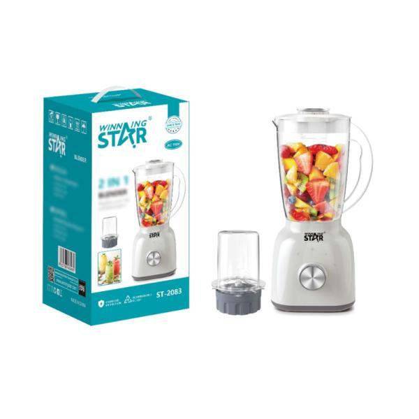 Licuadora 2 En 1 Winning Star ST-2083 350W 1.8L