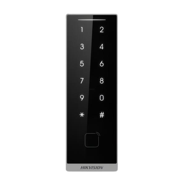 Control De Acceso Con Teclado Hikvision DS-K1105EMKB(STD) Sin Huella Sin Cámara RS-485/WIEGAND/OSDP/BLUETOOTH