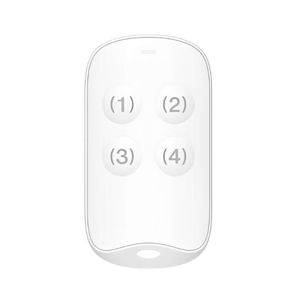 Llavero Para Alarma Inalambrico Hikvision DS-PC2002-WBCKV(O-STD) 433MHZ Apertura De PUERTA/FRECUENCIA ANTIBLOQUEO/ALCANCE 500M
