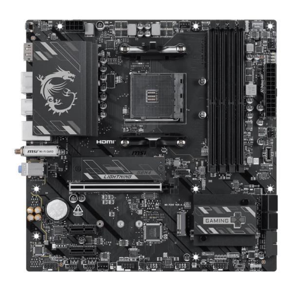 Tarjeta Madre Msi B550M Gaming Plus WIFI6E AM4 MICRO-ATX DDR4
