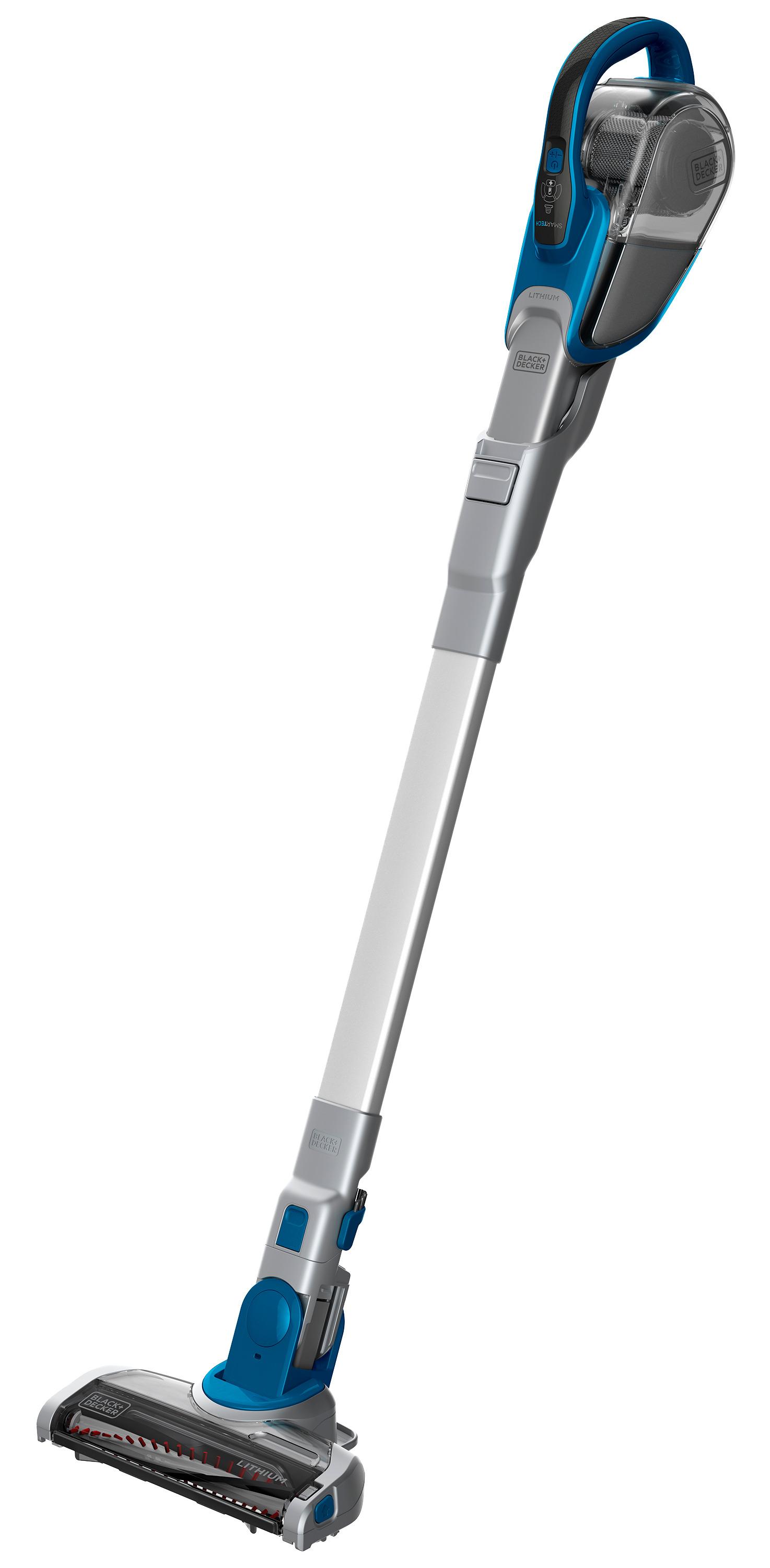 Black + Decker aspiradora inalambrica 2 en 1 de piso y de mano iones de litio - HFEJ415JWMF22-B3