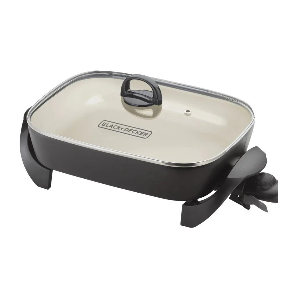 Black + Decker sarten electrico rec. ceramica 15 pulgads SKG603