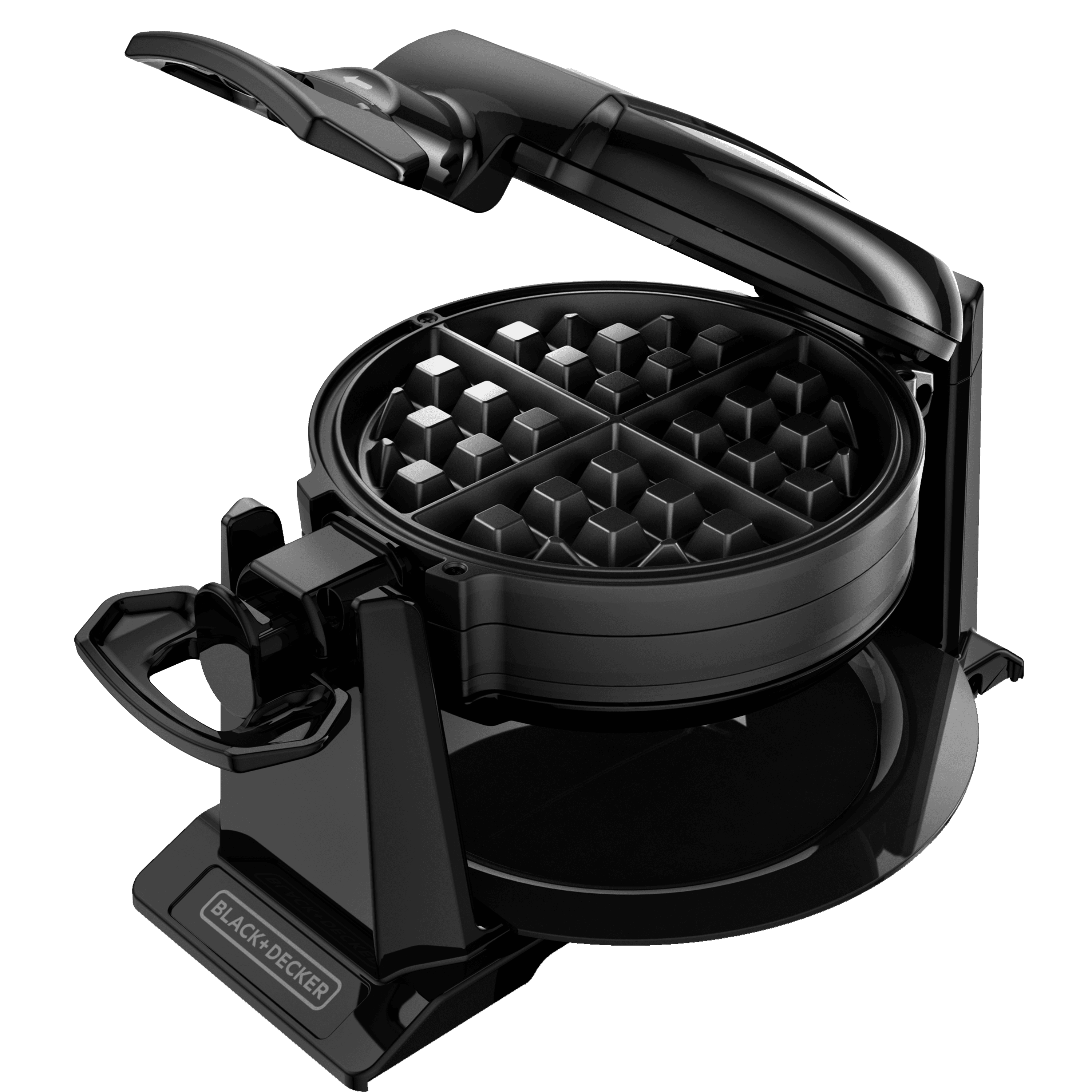 Black + Decker wafflera estilo belga giratoria negra WMD2000B