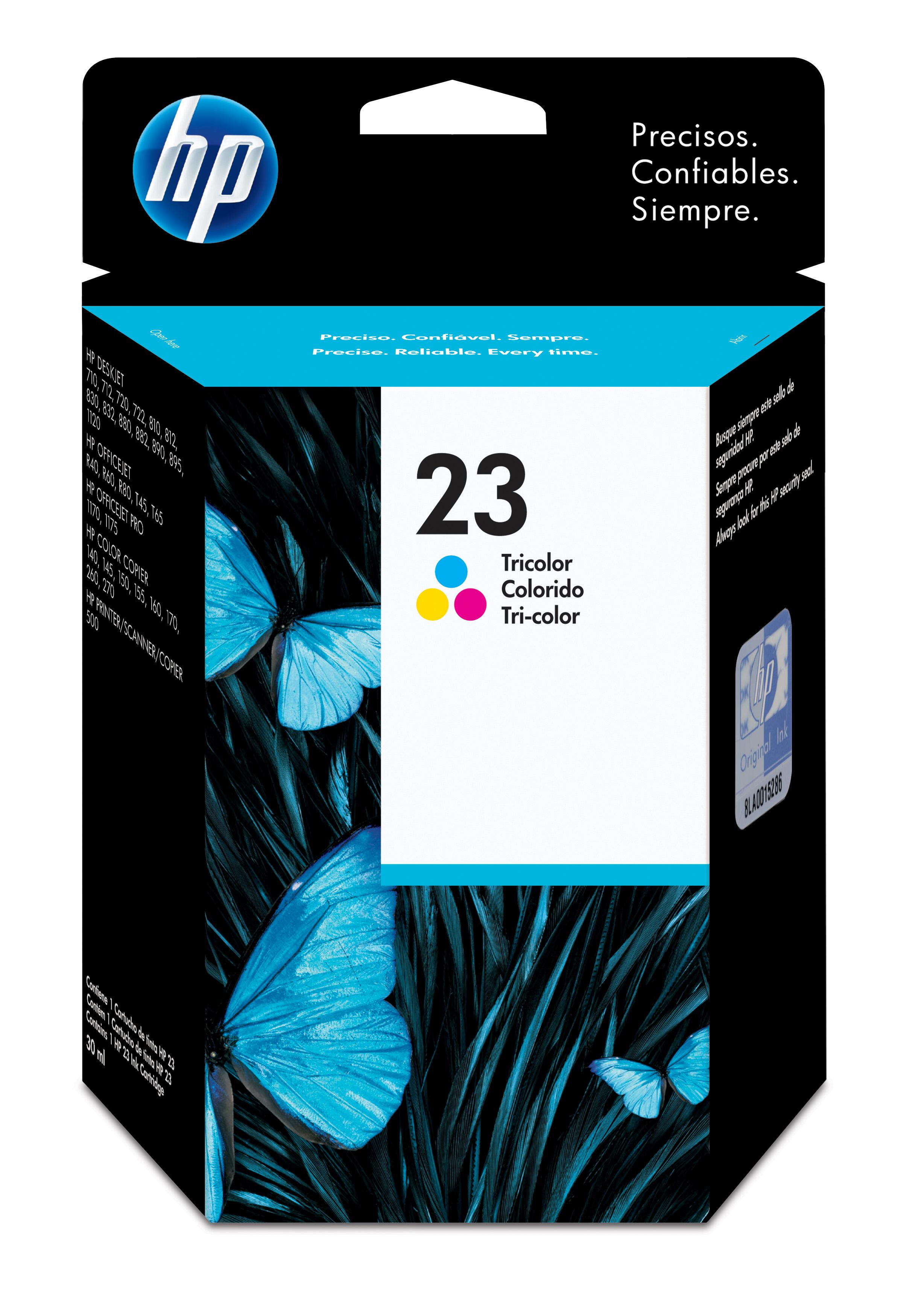 HP cartucho color C1823D 690pgs 23