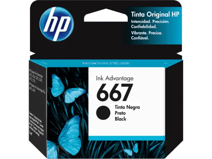 HP cartucho HP 667 negro 3YM79Al