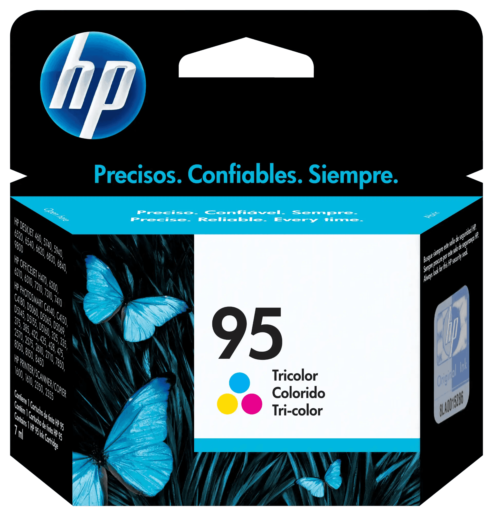 HP cartucho Tricolor 260Pgs #95 C8766WL