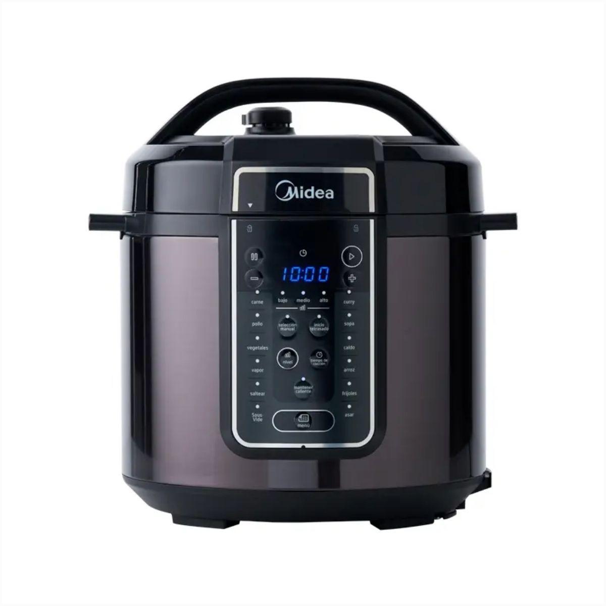 Midea Olla Presión eléctrica Multifuncional digital 6L MPC6B2EBSS